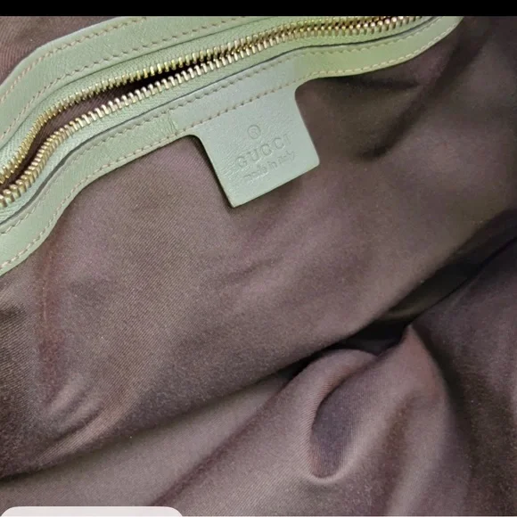 Gucci Beige and Olive Women's Tote Bag - Picture 7 of 10